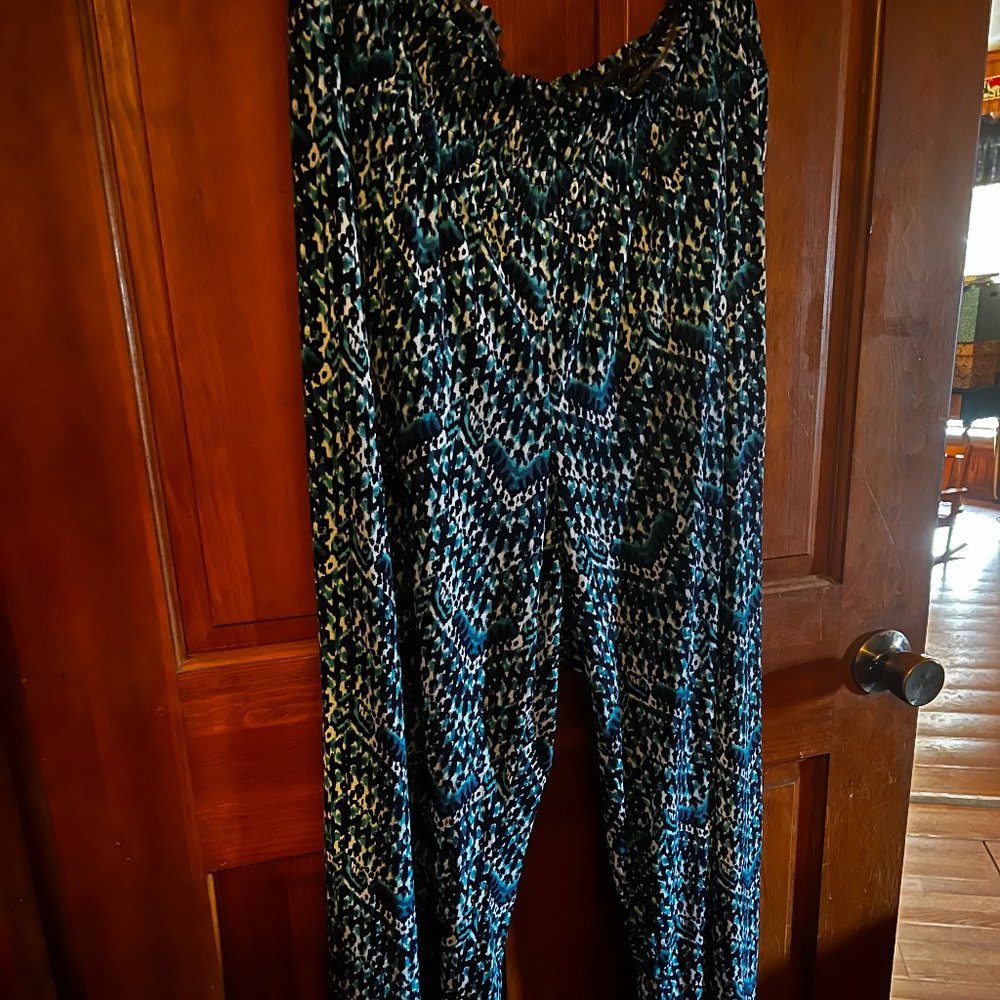 Patterned Pallazzo Pants